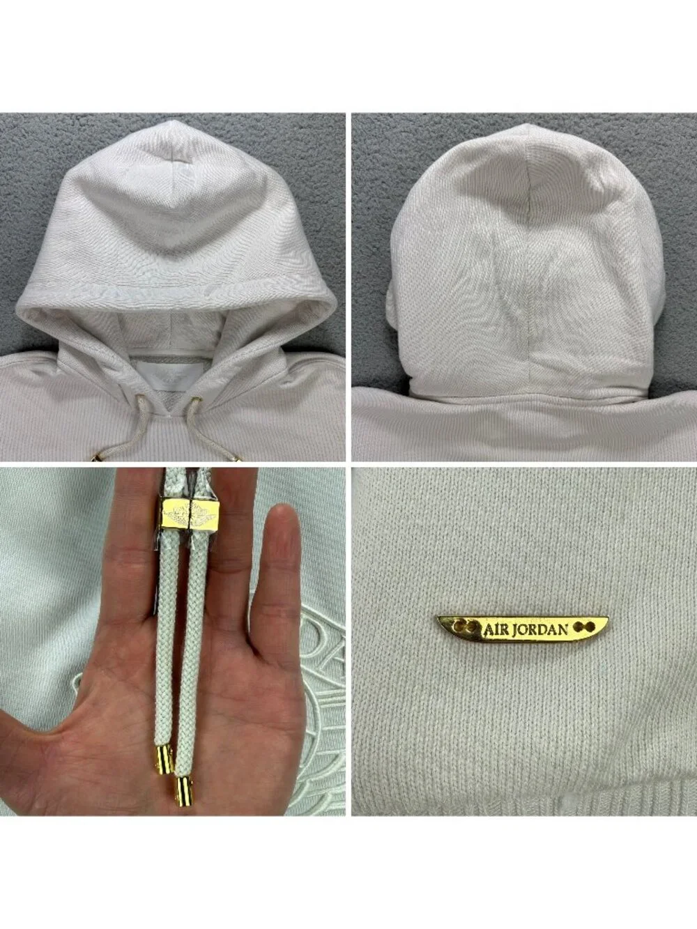 Air Jordan Hoodie Men Large Off White Wings Luxury Collection Made In Italy Nike